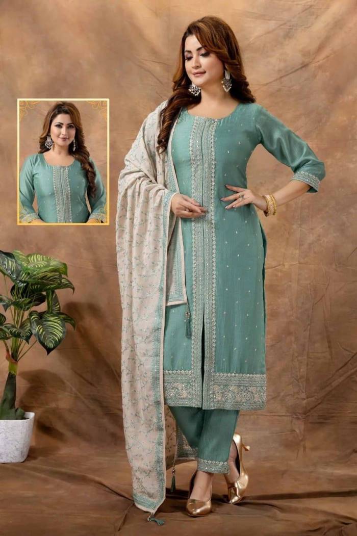 Womens Fashion - Salwar Suits - Straight Suit