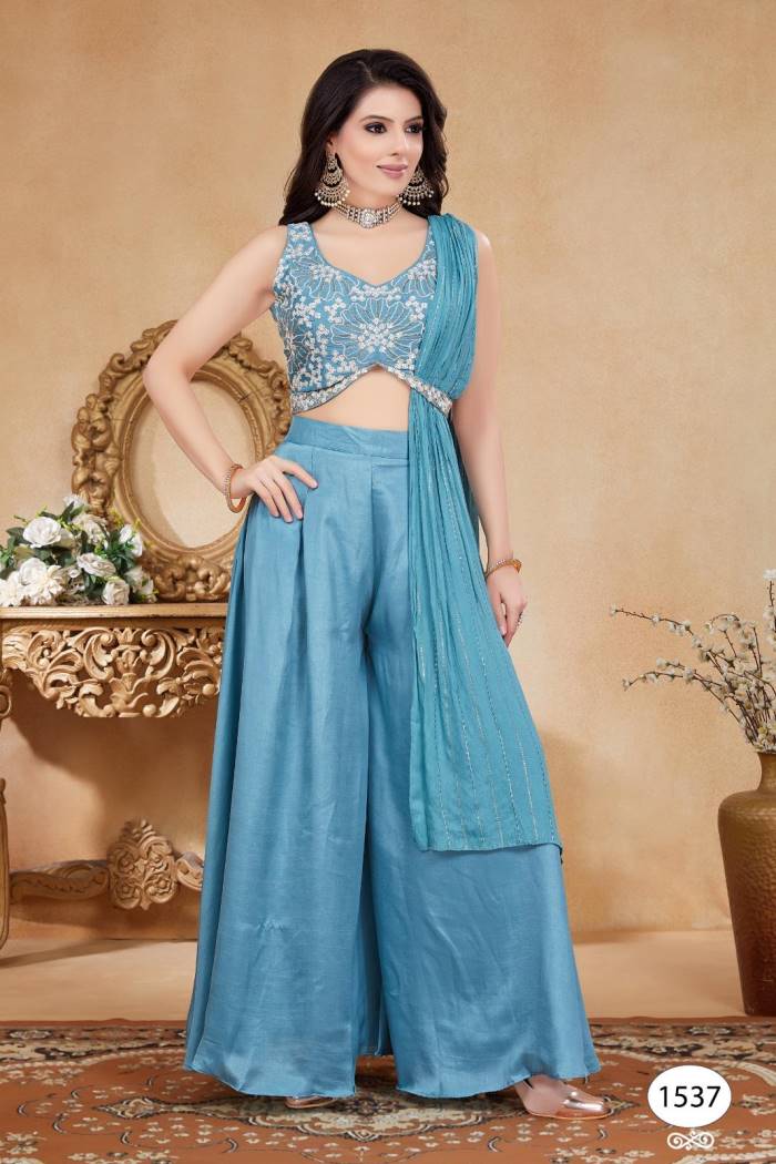 Womens Fashion - Salwar Suits - Plazzo Suit