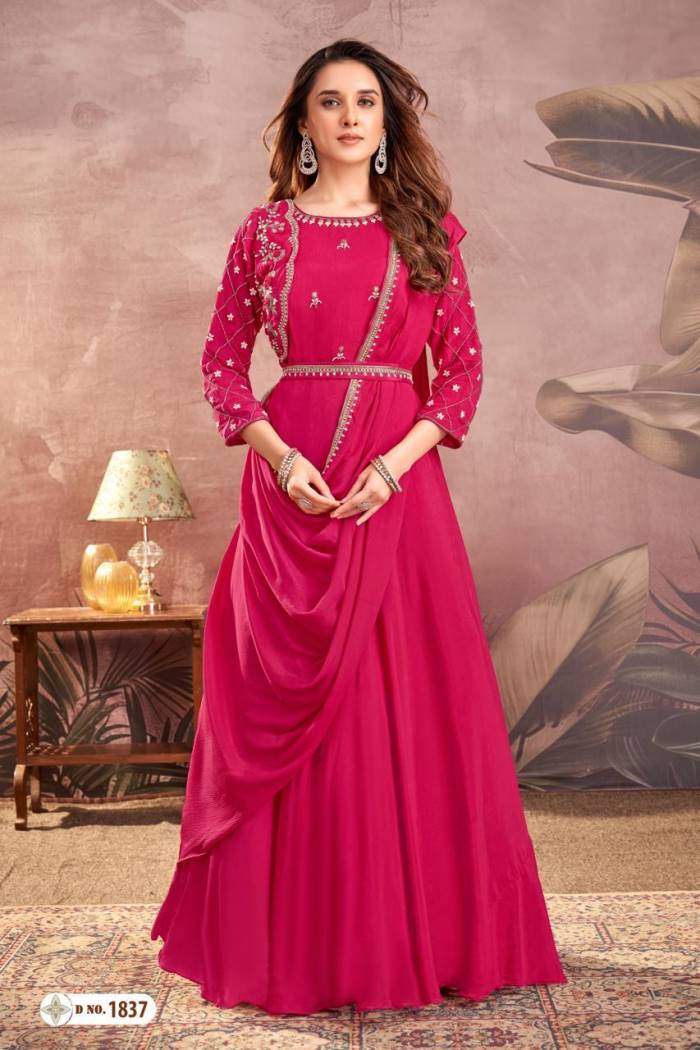 Womens Fashion - Salwar Suits - Indo Western Suit