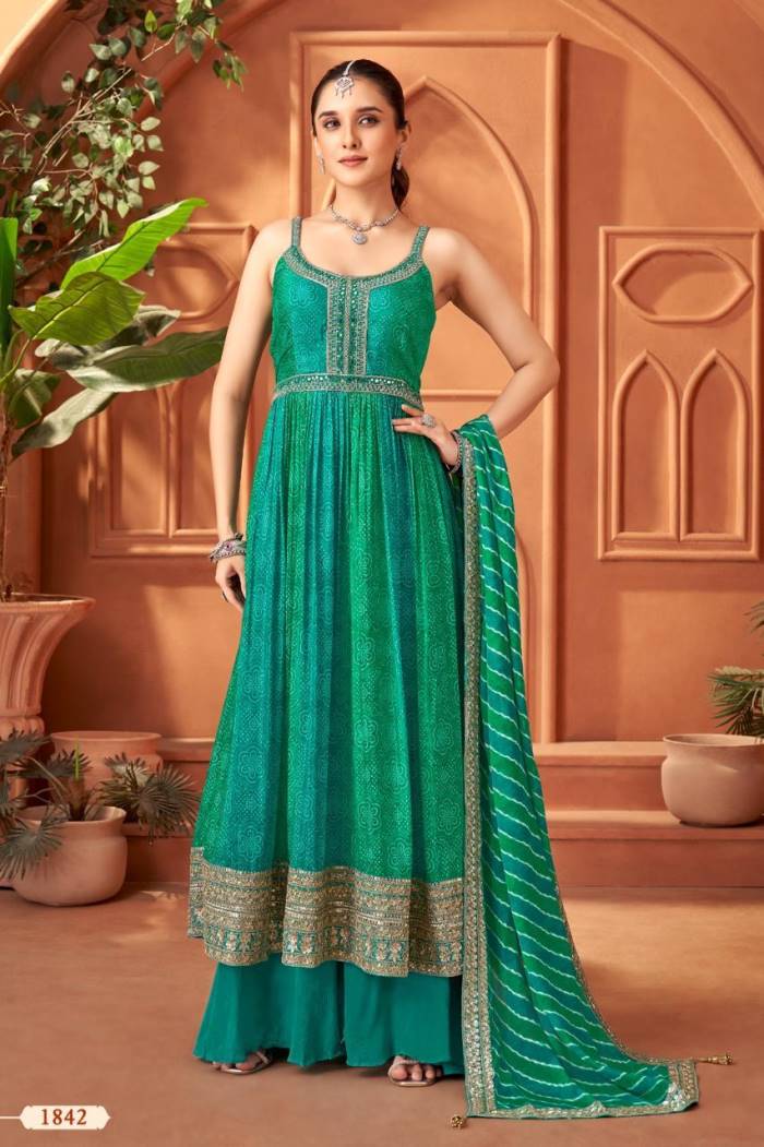 Womens Fashion - Salwar Suits - Plazzo Suit