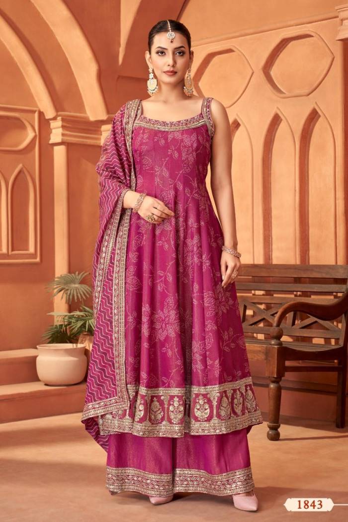 Womens Fashion - Salwar Suits - Plazzo Suit
