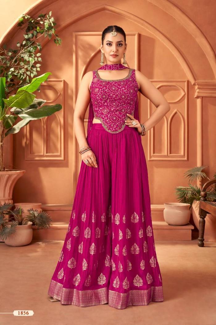 Womens Fashion - Salwar Suits - Plazzo Suit