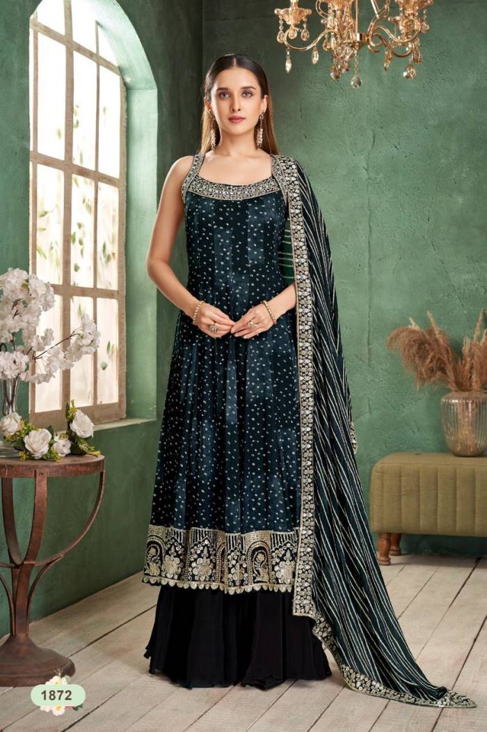 Womens Fashion - Salwar Suits - Plazzo Suit