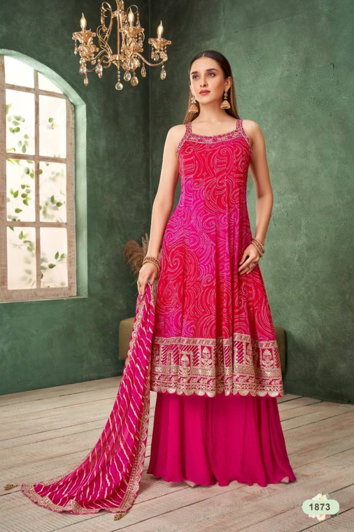 Womens Fashion - Salwar Suits - Plazzo Suit