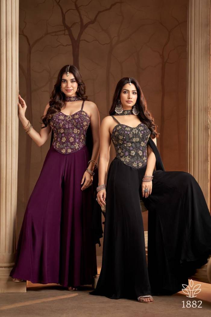 Womens Fashion - Salwar Suits - Plazzo Suit