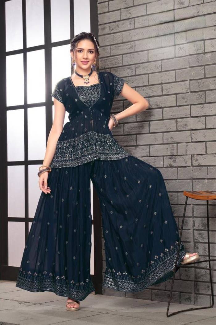Womens Fashion - Salwar Suits - Plazzo Suit