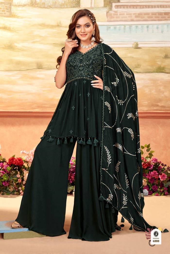 Womens Fashion - Salwar Suits - Plazzo Suit