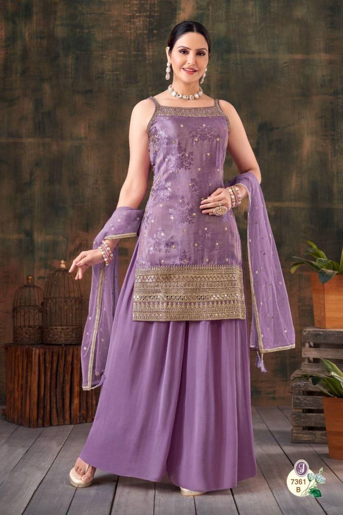Womens Fashion - Salwar Suits - Sharara Suit