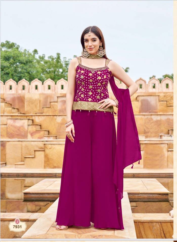 Womens Fashion - Salwar Suits - Plazzo Suit