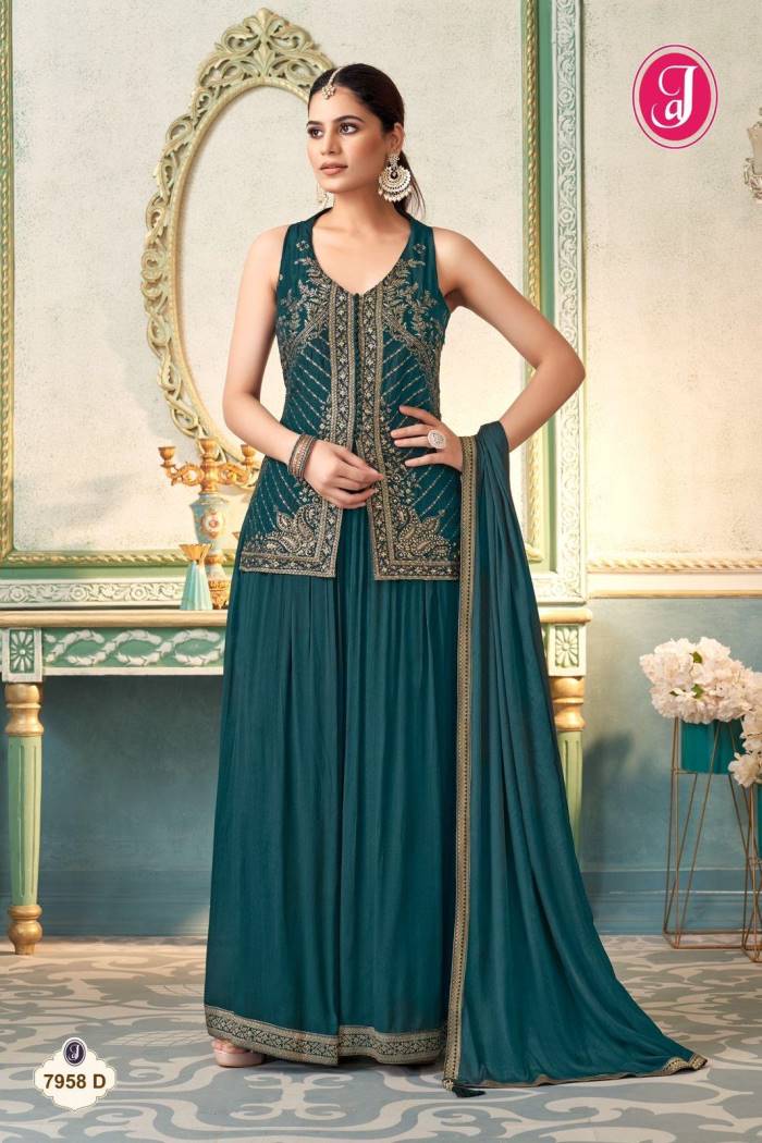 Womens Fashion - Salwar Suits - Plazzo Suit