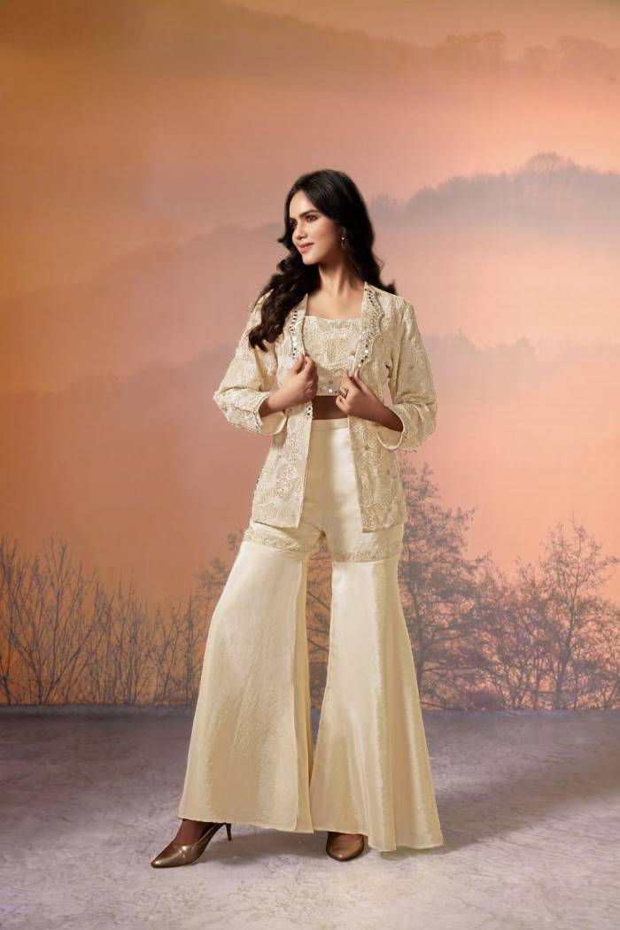 Womens Fashion - Salwar Suits - Plazzo Suit