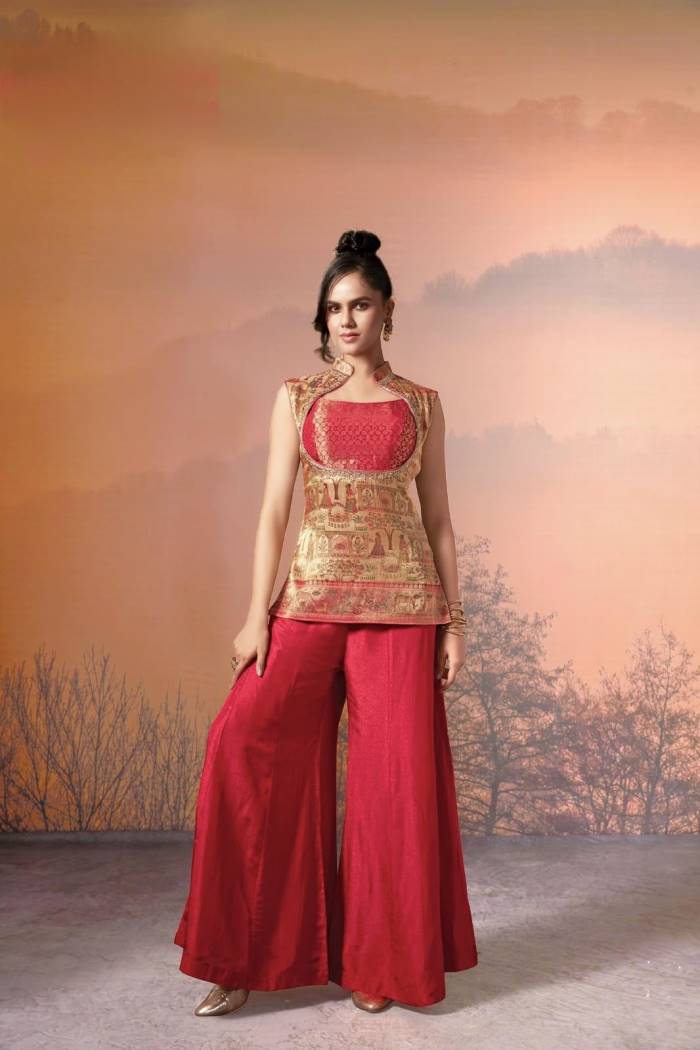 Womens Fashion - Salwar Suits - Plazzo Suit