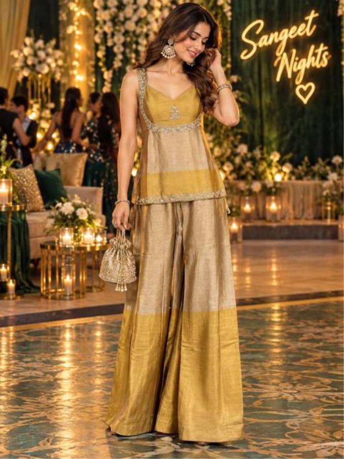 Womens Fashion - Salwar Suits - Plazzo Suit