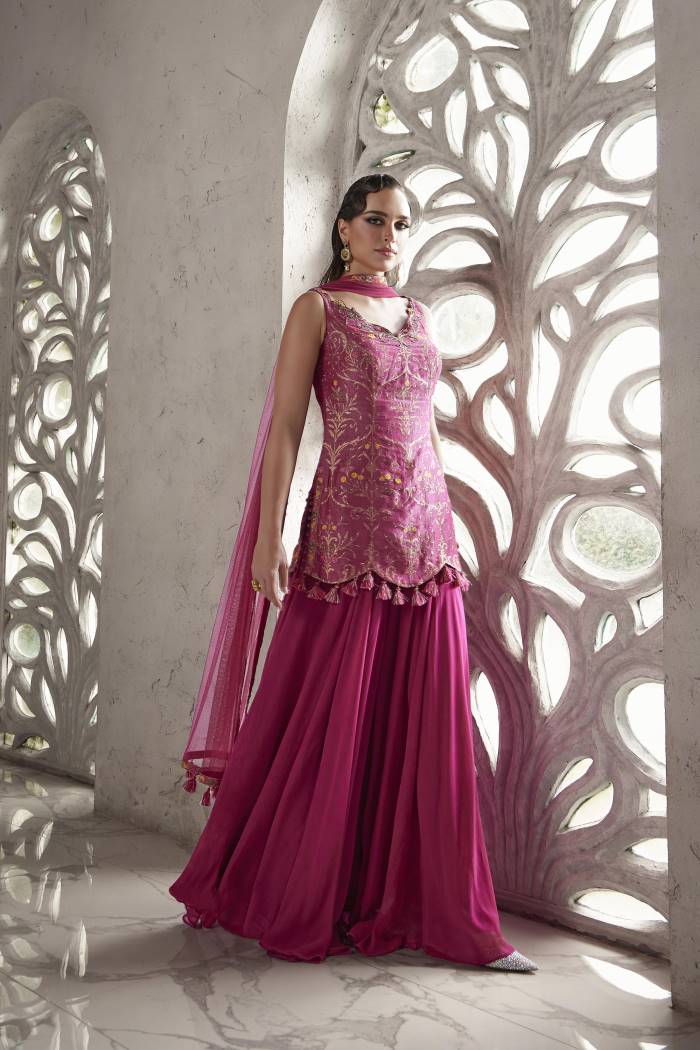 Womens Fashion - Salwar Suits - Plazzo Suit