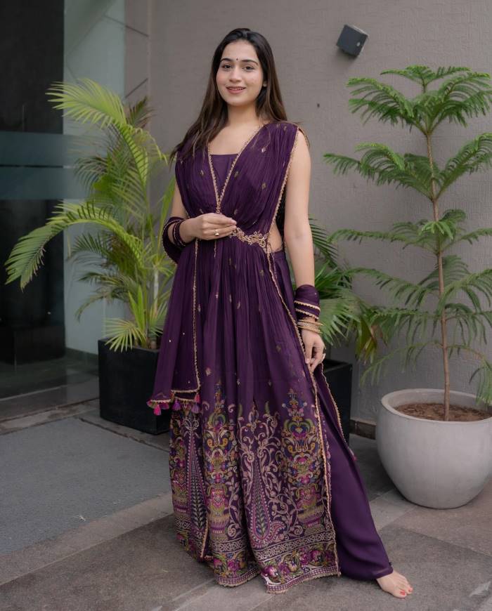 Womens Fashion - Salwar Suits - Indo Western Suit