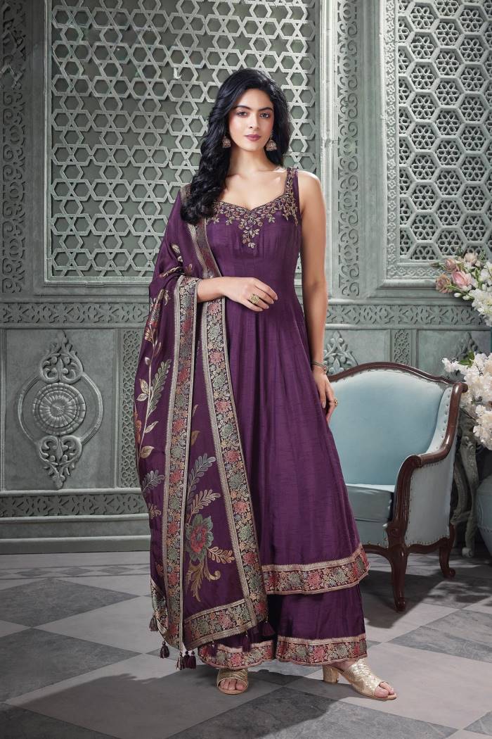 Womens Fashion - Salwar Suits - Plazzo Suit