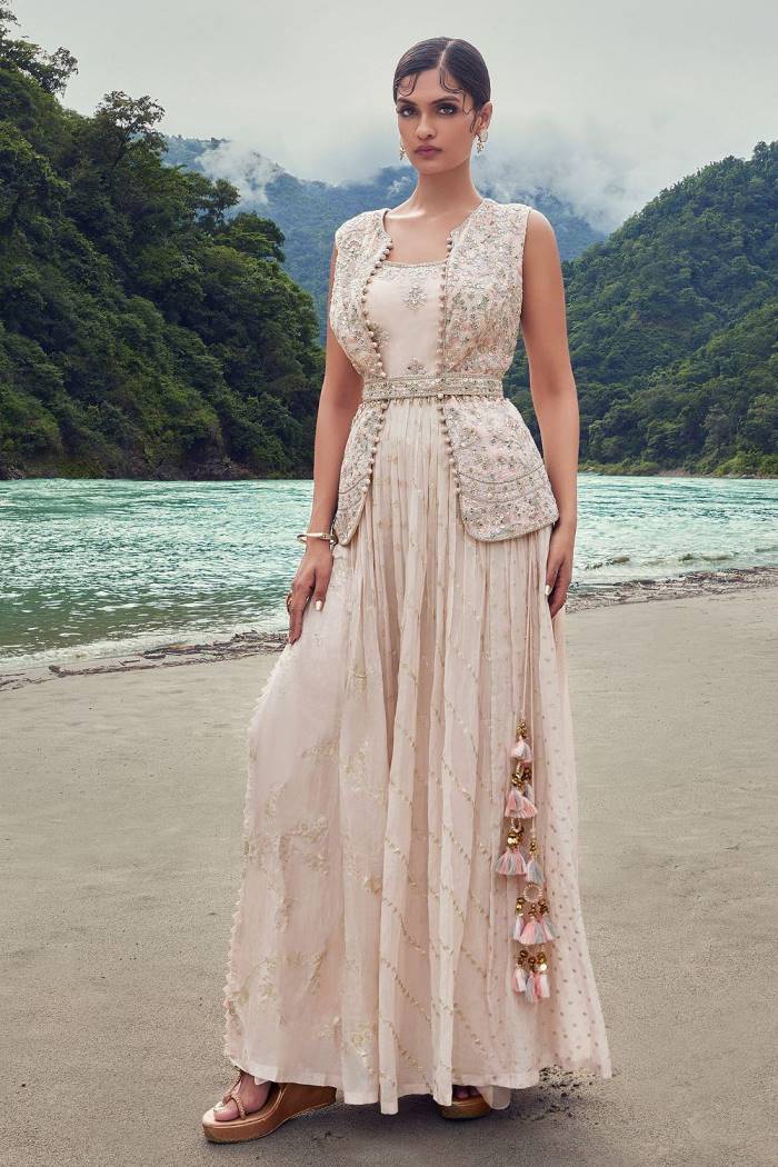 Womens Fashion - Salwar Suits - Plazzo Suit