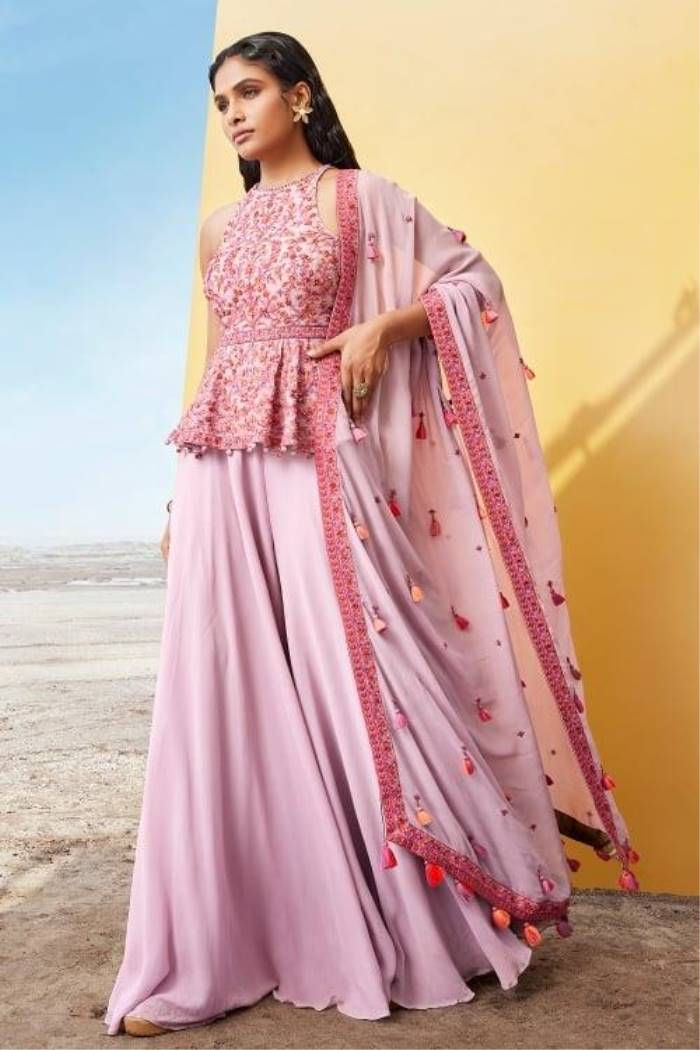 Womens Fashion - Salwar Suits - Plazzo Suit