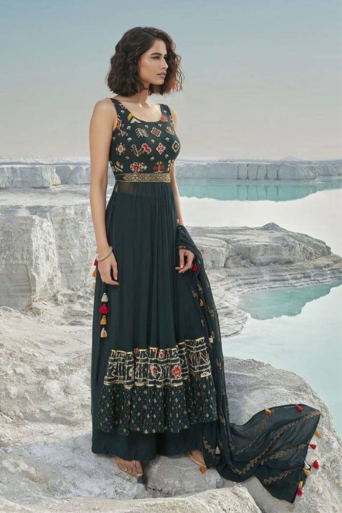 Womens Fashion - Salwar Suits - Sharara Suit