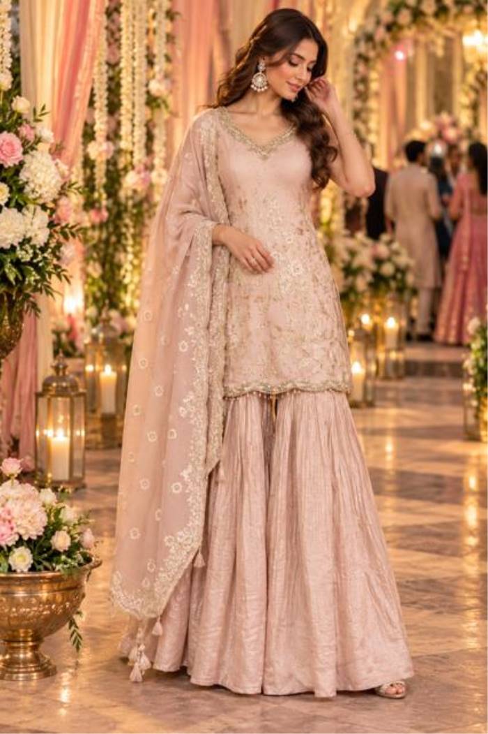 Womens Fashion - Salwar Suits - Plazzo Suit