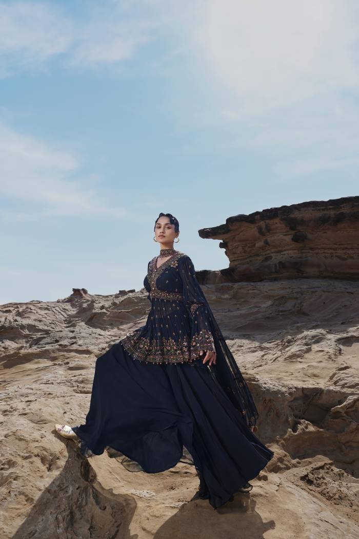 Womens Fashion - Salwar Suits - Sharara Suit