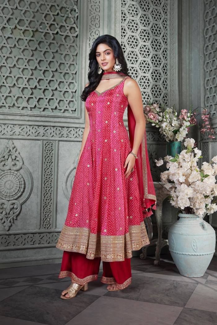 Womens Fashion - Salwar Suits - Plazzo Suit