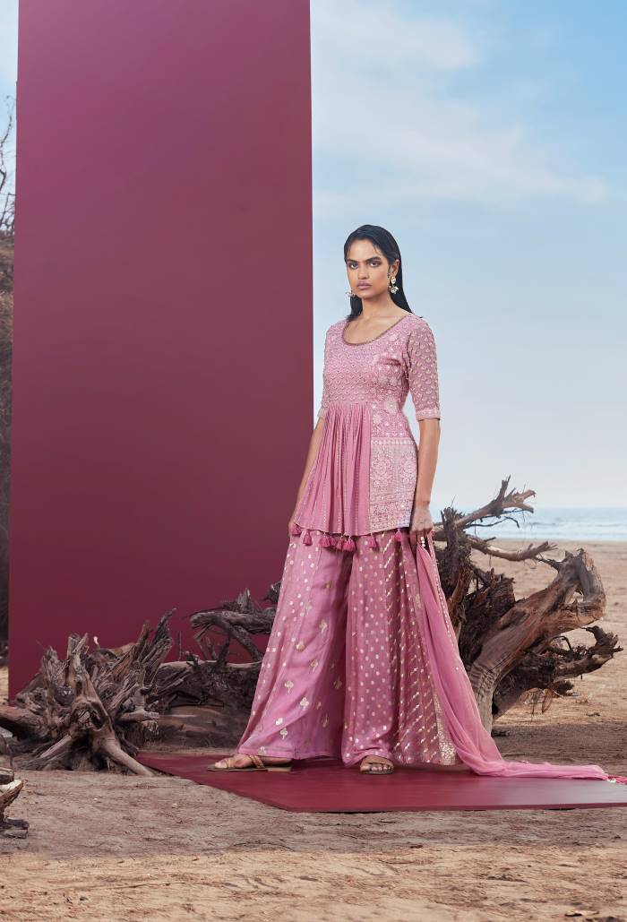 Womens Fashion - Salwar Suits - Plazzo Suit