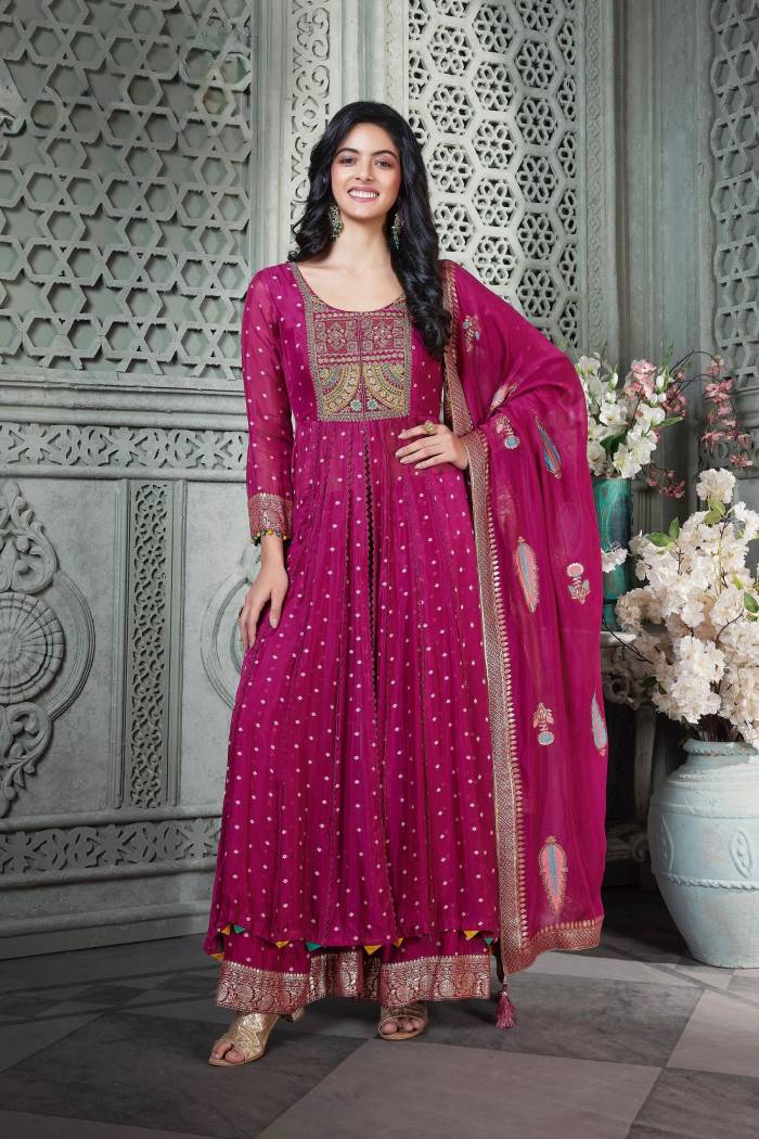 Womens Fashion - Salwar Suits - Plazzo Suit