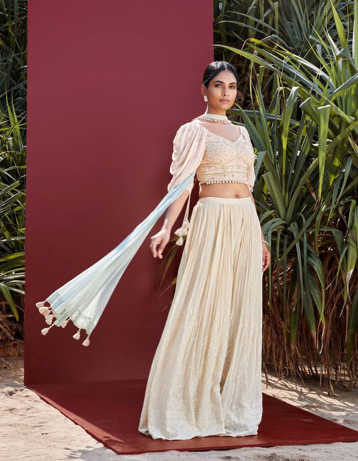 Womens Fashion - Salwar Suits - Plazzo Suit