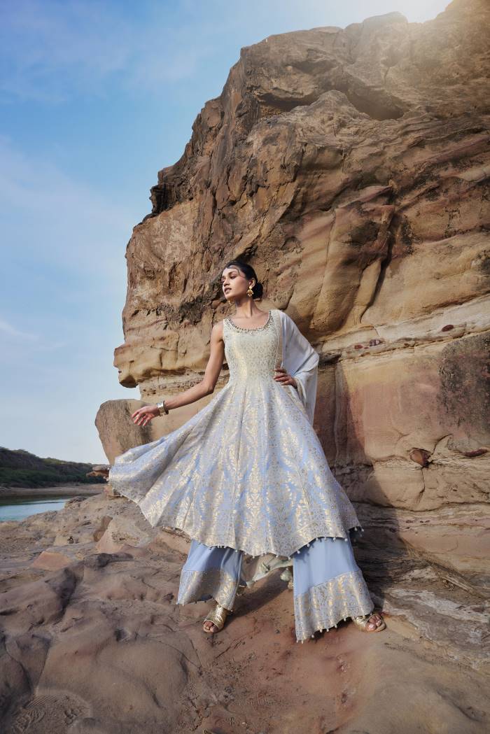 Womens Fashion - Salwar Suits - Plazzo Suit