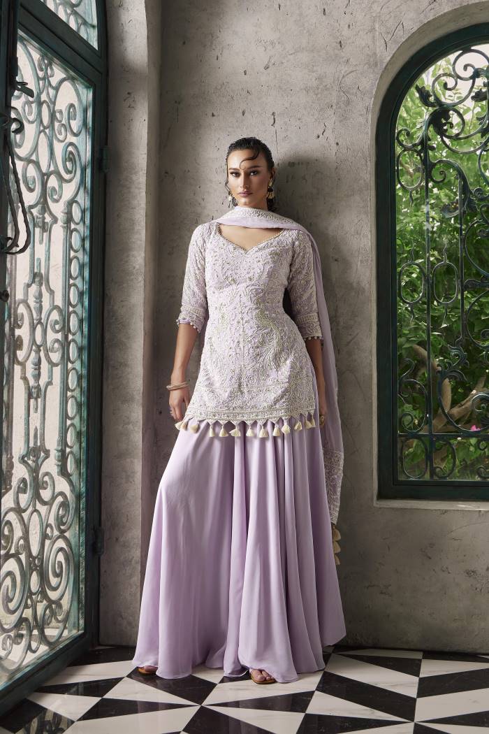 Womens Fashion - Salwar Suits - Plazzo Suit