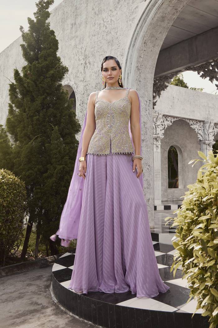 Womens Fashion - Salwar Suits - Sharara Suit