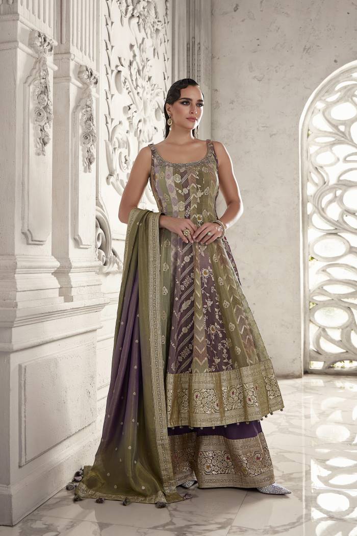 Womens Fashion - Salwar Suits - Plazzo Suit