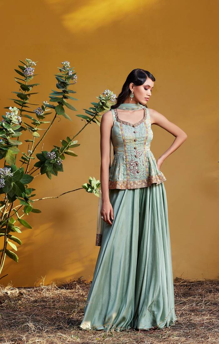 Womens Fashion - Salwar Suits - Plazzo Suit