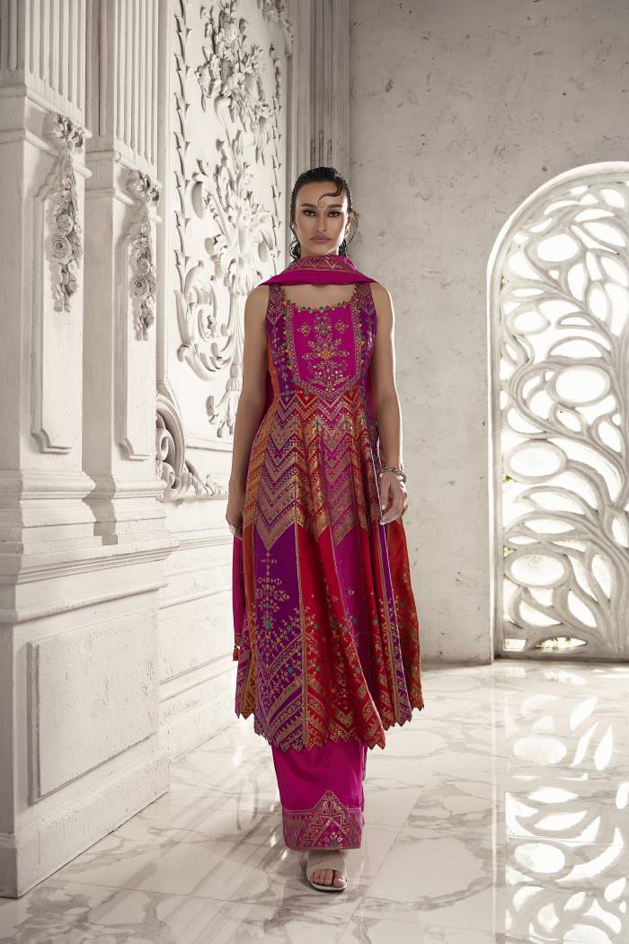 Womens Fashion - Salwar Suits - Plazzo Suit