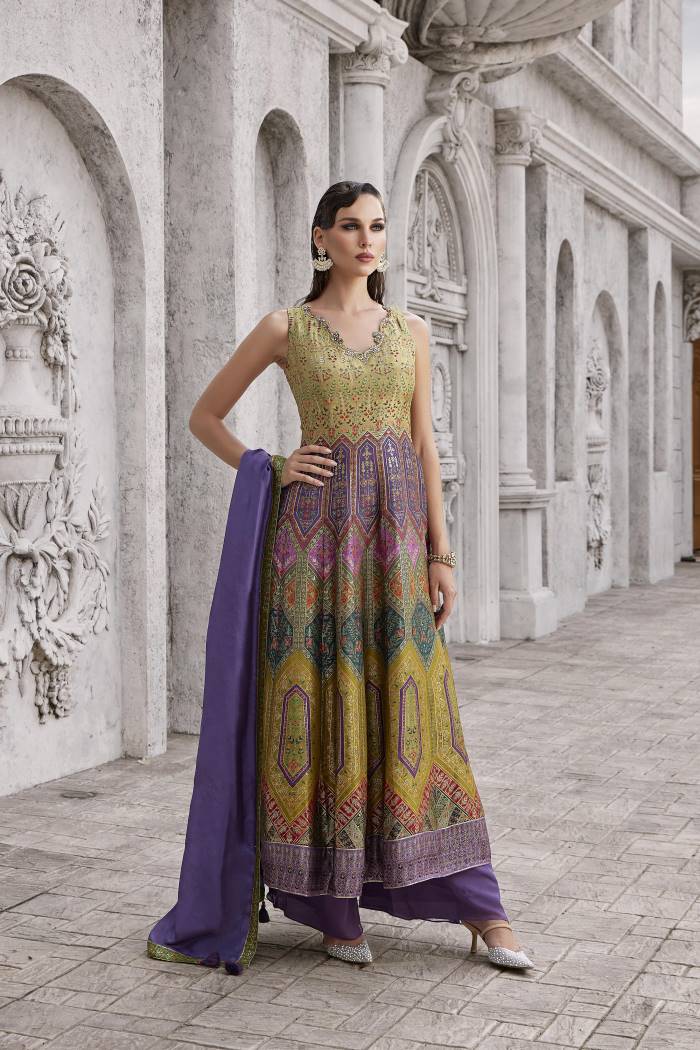 Womens Fashion - Salwar Suits - Plazzo Suit