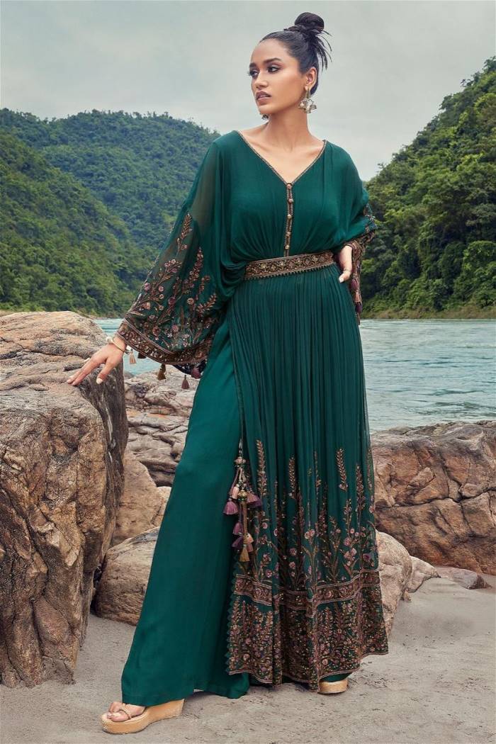 Womens Fashion - Salwar Suits - Plazzo Suit